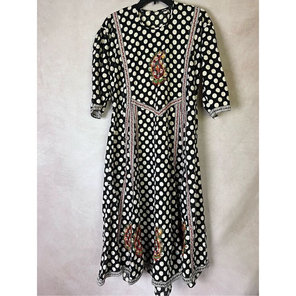 Plus Size Ethnic Style Maxi Dress